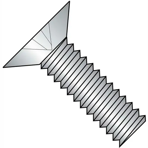 Premium 10-32 x 7/16 MS24693-C Phillips Flat F/T Machine Screw S/S - DFAR - Pkg of 2000