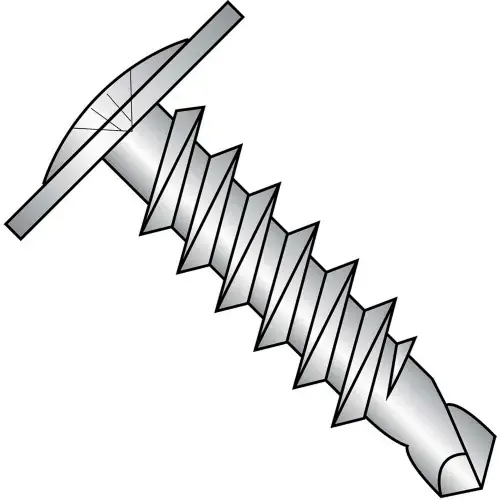 8 x 1-1/2 Phillips Modified Truss Head FT Self Drill Screw 410 Stainless Steel - Pkg of 1000 Cheap