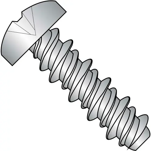 8 x 5/8 6HD Phillips Pan High Low Screw Fully Threaded 410 Stainless Steel - Pkg of 6000 Secure Checkout