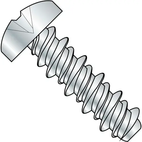 Hot Deal 12 x 3/4 10HD Phillips Pan High Low Screw Fully Threaded Zinc Bake - Pkg of 5000
