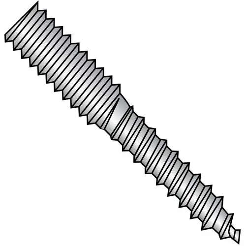 Hassle-Free Returns 1/4-20 x 2-1/2 Hanger Bolt Fully Threaded - 18-8 Stainless Steel - Pkg of 100