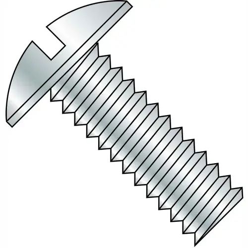Low Price 1/4-20X5/8 Slotted Truss Machine Screw Fully Threaded Zinc, Pkg of 3000