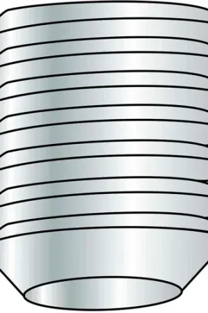 Bargain M8X12 Metric Socket Set Screw Knurl Cup Point Plain Imported, Pkg of 50