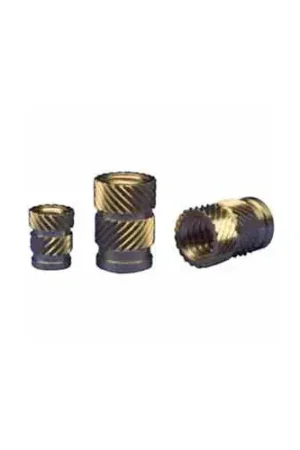 Certified 8-32 Straight Ultrasonic Insert - Flush - Hi-008-Wh - Pkg Qty 1000