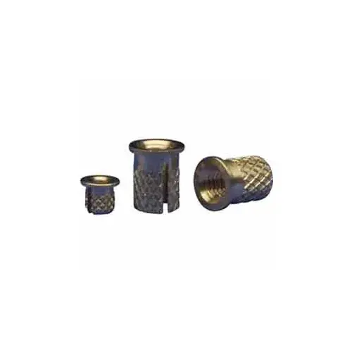 Weekend Sale 5/16-18 Flanged Press Insert - Brass - 260-5-Br - Pkg Qty 10