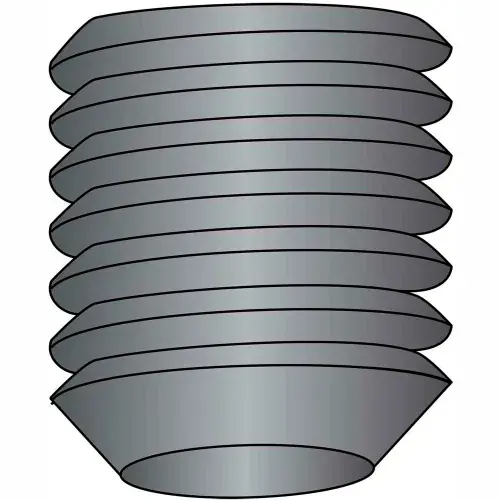 Socket Set Screw - 5-40 x 1/8" - Cup Point - Steel Alloy - Thermal Black Oxide - UNC, Pack of 100 Factory Price