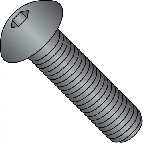 Hot Deal Button Socket Cap Screw - 3/8-16 x 1" - Steel Alloy - Thermal Black Oxide - FT - UNC, Pack of 100