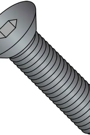 Cheap Flat Socket Cap Screw - 10-24 x 1/2" - Steel Alloy - Thermal Black Oxide - FT - UNC, Pack of 100
