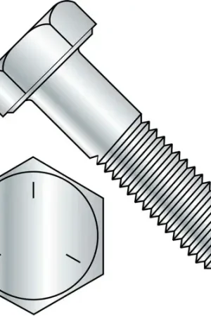 Sale Hex Cap Screw - 5/16-18 x 2" - Carbon Steel - Zinc CR+3 - Gr 5 - PT - UNC, Pack of 100