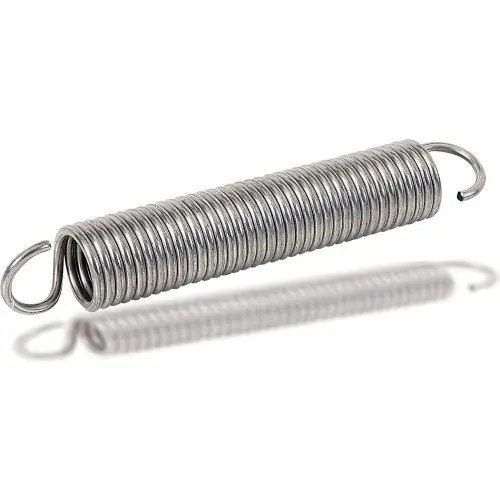 Extension Spring - 0.84 O.D. x 0.1055 Wire Dia. - MBHD - Zinc - USA - Pkg of 3 - Gardner V19C Factory Price
