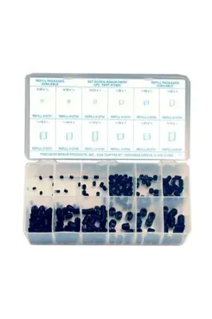 Sale 200 Piece Set Screw Assortment - Made In USA