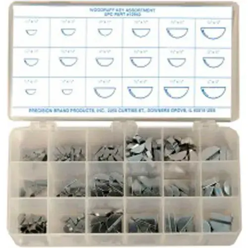 High Quality 66 Piece Stainless Steel Woodruff Key Assortment Maintenance Kit - Made In USA