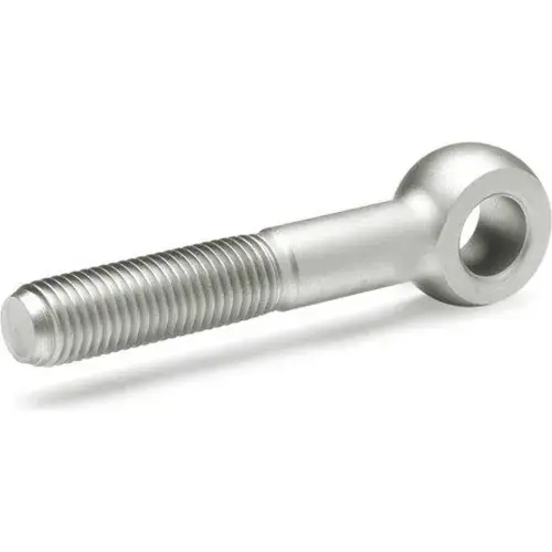 J.W. Winco DIN 444 Swing Bolts, Stainless Steel, Matte, M12, 2-15/16"L, 1/2" I.D., 1" O.D. Final Sale