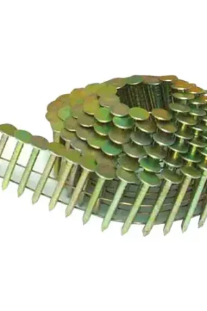 Bostitch 1-1/4" Smooth Shank 15 Degree Coil Roofing Nails, 7200/Qty While Supplies Last