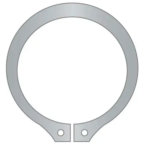 Final Sale 2-3/8" External Snap Ring - Standard Duty - Stamped - 15-7/17-7 Stainless Steel - USA