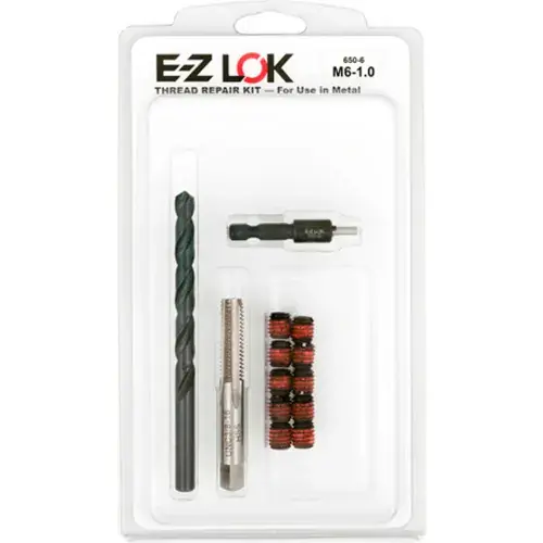 E-Z LOK™ Thread Repair Kit for Metal - Standard Wall - M6-1.0 x 3/8-16 - EZ-650-6 One Day Deal