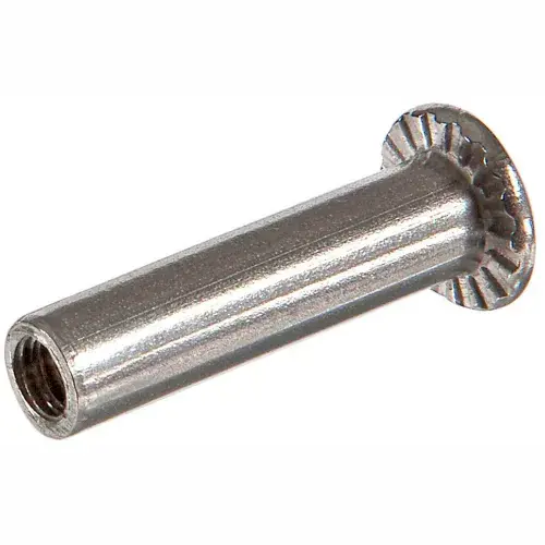 10-24 x 1/2" One-Way Security Female Sex Bolt - Truss Head 18-8 Stainless Steel - Pkg of 100 Instant Buy