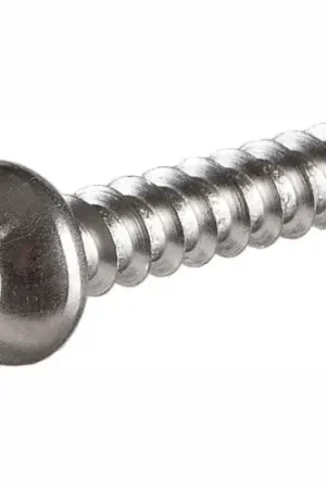 10A x 2" Tamper-Proof Security Sheet Metal Screw - TP3 Pan Trilobular Head - 410 SS - 100 Pk Today Only
