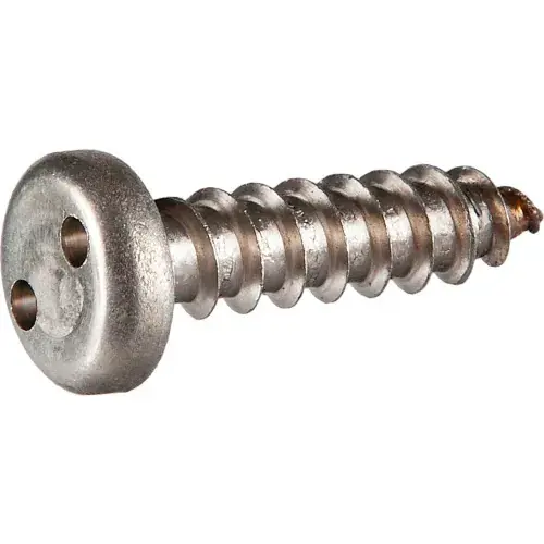 4 x 3/4" Tamper-Proof Security Spanner Sheet Metal Screw - Pan Head - 18-8 Stainless Steel - 100 Pk Get Yours