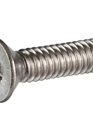 8-32 x 1" Tamper-Proof Security Machine Screw - Flat Torx Head - 18-8 Stainless Steel - 100 Pk Save Now