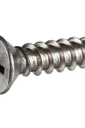 8 x 2-1/2" Security Sheet Metal Screw - Flat Phillips Head - 18-8 Stainless Steel - Pkg of 100 Sale