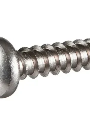 12 x 2-1/2" Security Sheet Metal Screw - Pan Phillips Head - 18-8 Stainless Steel - Pkg of 50 Fan Favorite