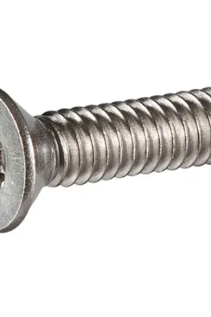 Fan Favorite 10-24 x 3/4" Tamper-Proof Security Machine Screw - Flat Torx Head - 18-8 Stainless Steel - 100 Pk