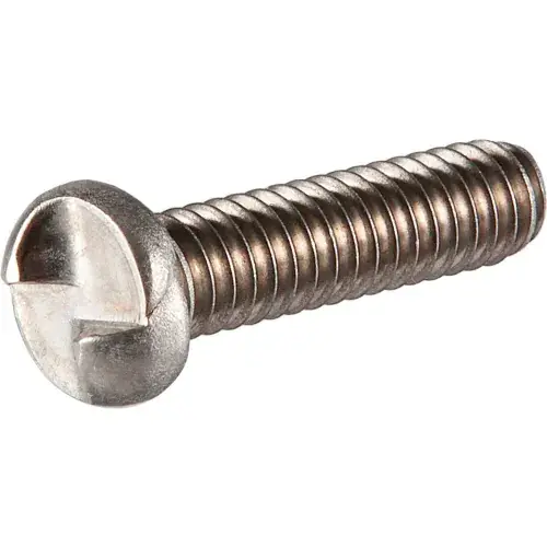 Save Now 6-32 x 3/8" One-Way Security Machine Screw - Round Head - 18-8 Stainless Steel - Pkg of 100