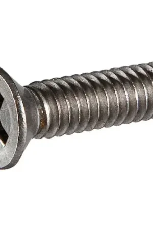 Get Yours 6-32 x 1-1/4" Security Machine Screw - Flat Phillips Head - 18-8 Stainless Steel - Pkg of 100