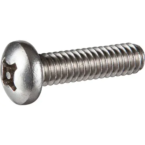 Trusted Brand 8-32 x 1-1/2" Security Machine Screw - Pan Phillips Head - 18-8 Stainless Steel - 100 Pk