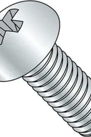 10-32 x 1-3/4" Machine Screw - Round Head - Phillips - Steel - Zinc CR+3, Pack of 100 Trusted Brand