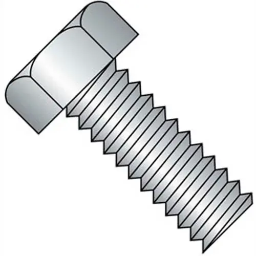 New Release 10-32 x 1" Machine Screw - Indented Hex Head - Unslotted - Steel - Zinc CR+3 - UNF - FT, Pack of 100