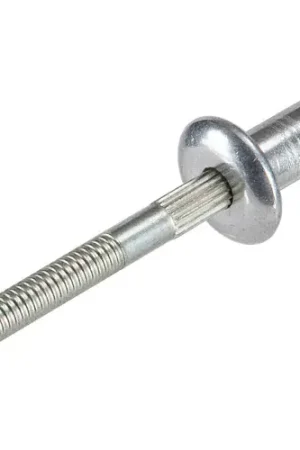 Seasonal Sale Structural T Rivet - 1/4 - .437 - .519 Grip Range - Aluminum/Steel - Pkg of 100