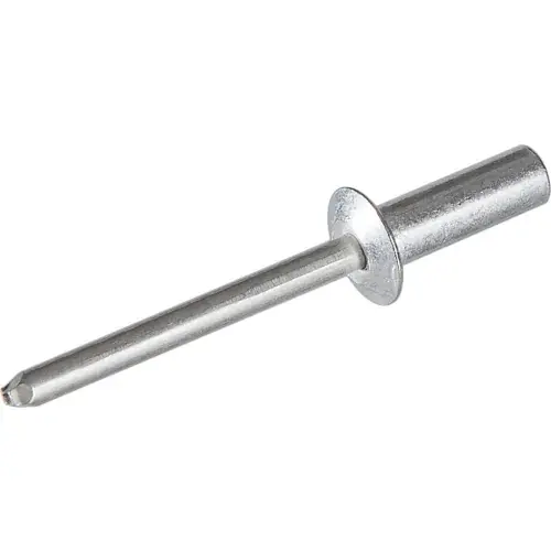 Bargain Pop Blind Rivet - 1/4 x 8-16 - Button Head - Up to 1" Grip - Aluminum/Aluminum - USA - Pkg of 200
