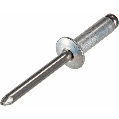 Pop Blind Rivet - 1/8 x 4-4 - Button Head - Up to 1/4" Grip - Aluminum/Steel - USA - Pkg of 500 Big Sale