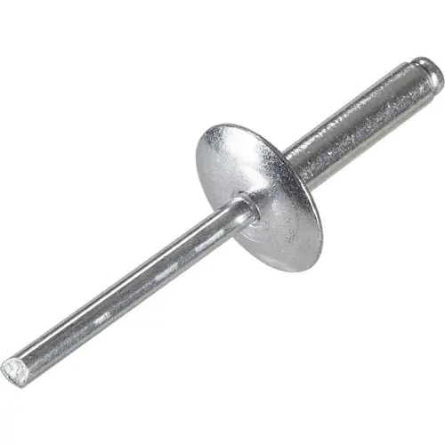 Pop Blind Rivet - 3/16 x 6-8 - Large Flange Head - Up to 1/2" Grip - Aluminum/Aluminum - Pkg of 250 Buy Today