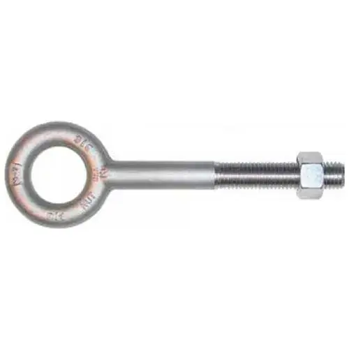 Brand New Nut Eyebolt - 5/8-11 x 6"L - 1-3/8" I.D. - 2-1/2" O.D. - Plain Pattern - 316 Stainless Steel