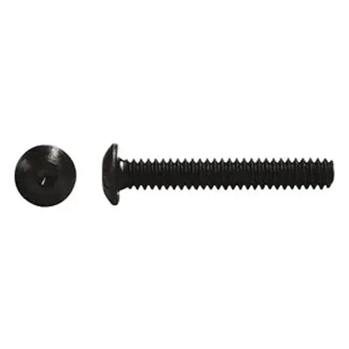 Weekend Sale 4-40 x 3/8" Button Socket Cap Screw - Steel - Black Oxide - UNC - Pkg of 100 - Holo-Krome 64004