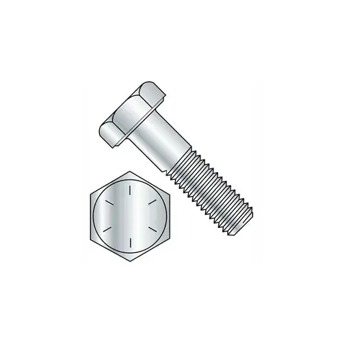 Exclusive Offer 7/16-20 x 5" Hex Head Cap Screw - Steel - Plain - UNF - Grade 8 - USA, Pack of 25