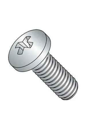 6-32 x 3/8" Machine Screw - Phillips Truss Head - Steel - Zinc Plated - Pkg of 100 Time-Limited