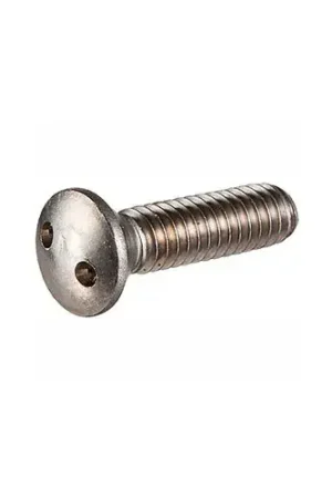 Discount 1/4-20 x 1/2" Security Machine Screw - Truss Spanner Head - 18-8 Stainless Steel - FT - UNC - 100 Pk