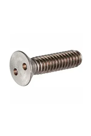 M4 x 0.7 x 40mm Security Machine Screw - Flat Spanner Head - 18-8 Stainless Steel - FT - 100 Pk Seasonal Sale