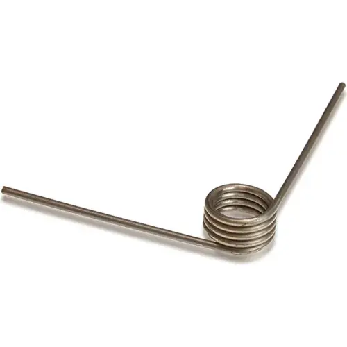 Affordable 90° Torsion Spring - 0.56" Coil Dia. - 0.063" Wire Dia. - Wound Right - Music Wire - Pkg of 6