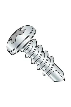 10-16 x 2-1/2" Self-Drilling Screw - Phillips Pan Head - 410 Stainless Steel - FT, Pack of 200 Exclusive Offer
