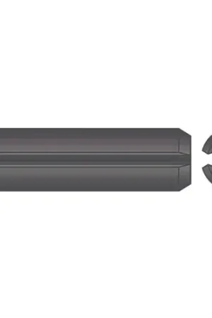 1/4" x 2" Spring Pin - High Carbon Steel - Plain - ASME B18.8.2 - Made In USA - Pkg Qty 100 Cheap