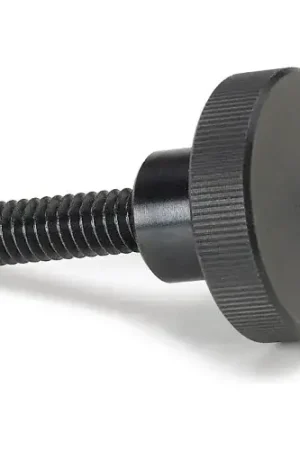 Knurled Thumb Screw w/ Shoulder - 1/4-20 - 1/2" Thread - 1" Head Dia. - 5/8" Head H Time-Limited