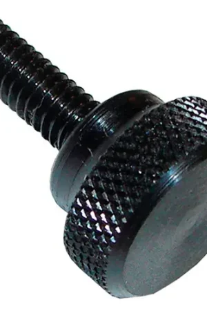 Limited Offer Precision Thumb Screw w/ Shoulder - 10-32 - 3/4" Thread - 1/2" Head Dia. - Steel - Pkg of 5