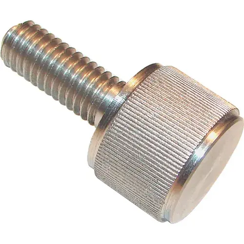 Panel Thumb Screw - 3/8-16 - 3/4" Thread - 7/8" Head Dia. - 11/16" Head H - Stainless - Pkg of 2 Special Offer