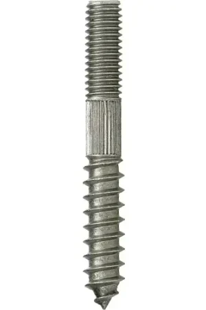 L.H.Dottie® Hanger Bolt, 1/4" x 3", 100 Pack Genuine