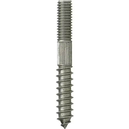 L.H.Dottie® Hanger Bolt, 1/4" x 3", 100 Pack Genuine